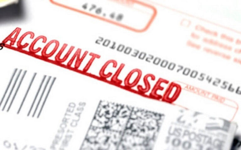 account closed