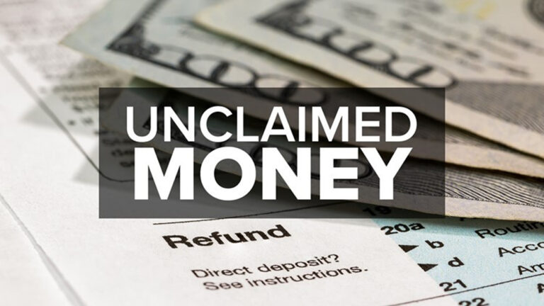unclaimed money