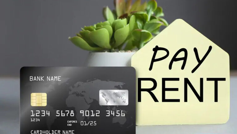 credit card rent